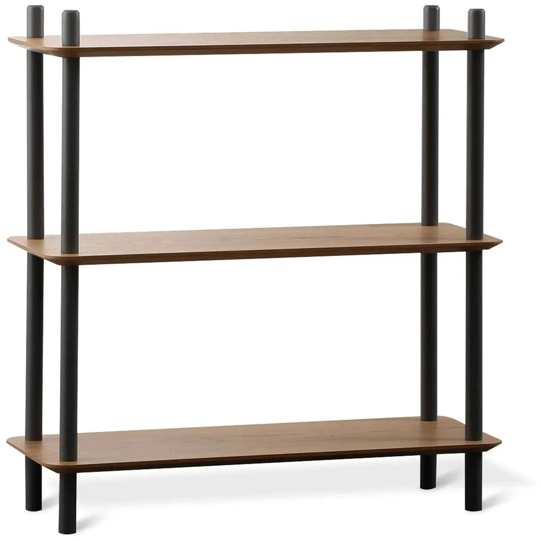 Modern Wood Display Shelf HANOVER 3