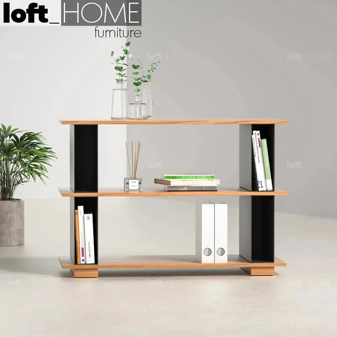 Modern Wood Side Table VALEEN