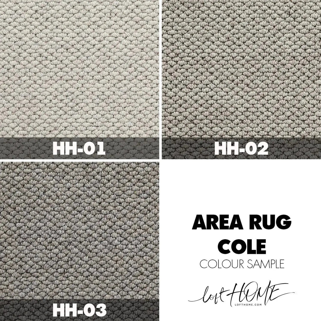 Modern Wool Area Rug COLE