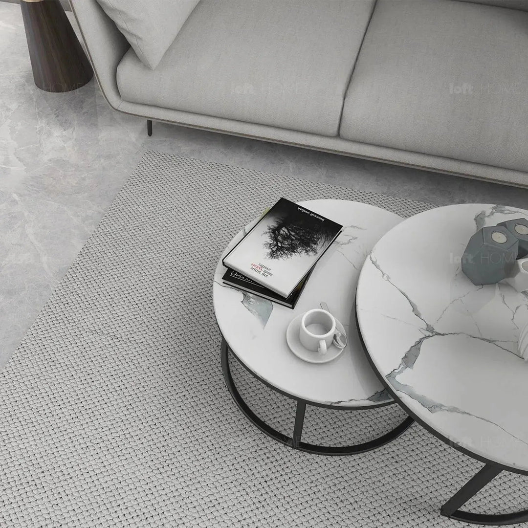 Modern Wool Area Rug COLE