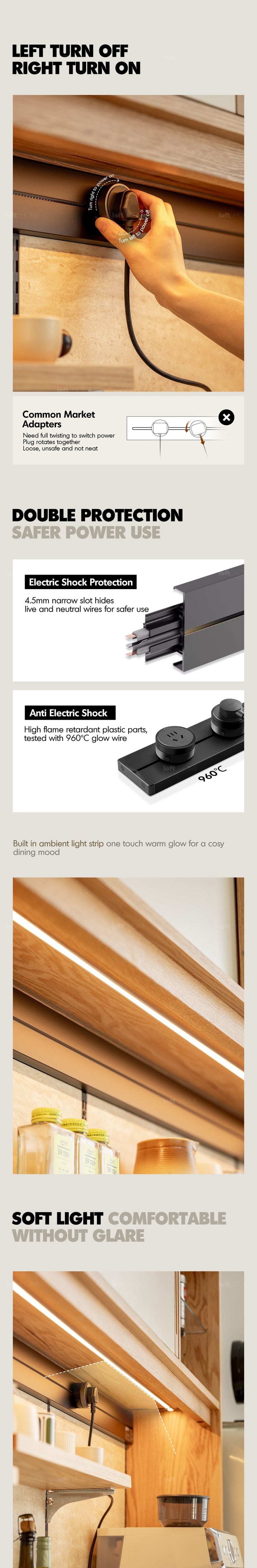 more product details and feature of Scandinavian Oak Wood Sintered Stone Cabinet TIMELESS