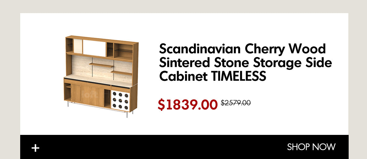 more product details and feature of Scandinavian Oak Wood Sintered Stone Dining Table TIMELESS