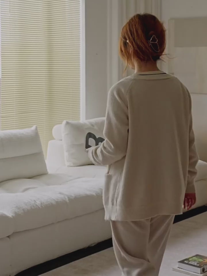 Scandinavian Chenille Velvet Fabric Modular 1 Seater Sofa GRAND