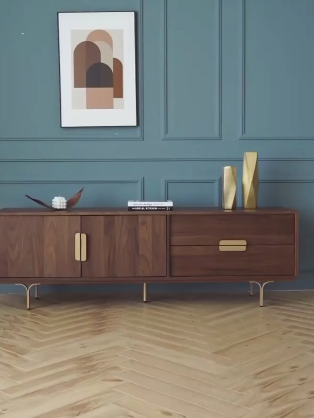 Modern Plywood TV Console GRETA