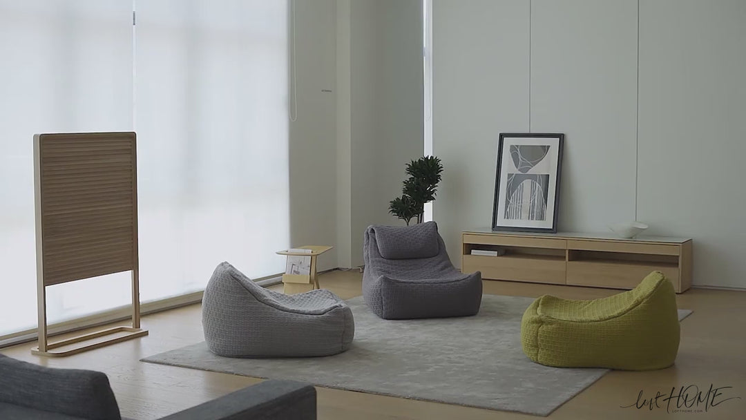 Bauhaus Fabric Bean Bag Sofa CHARLES
