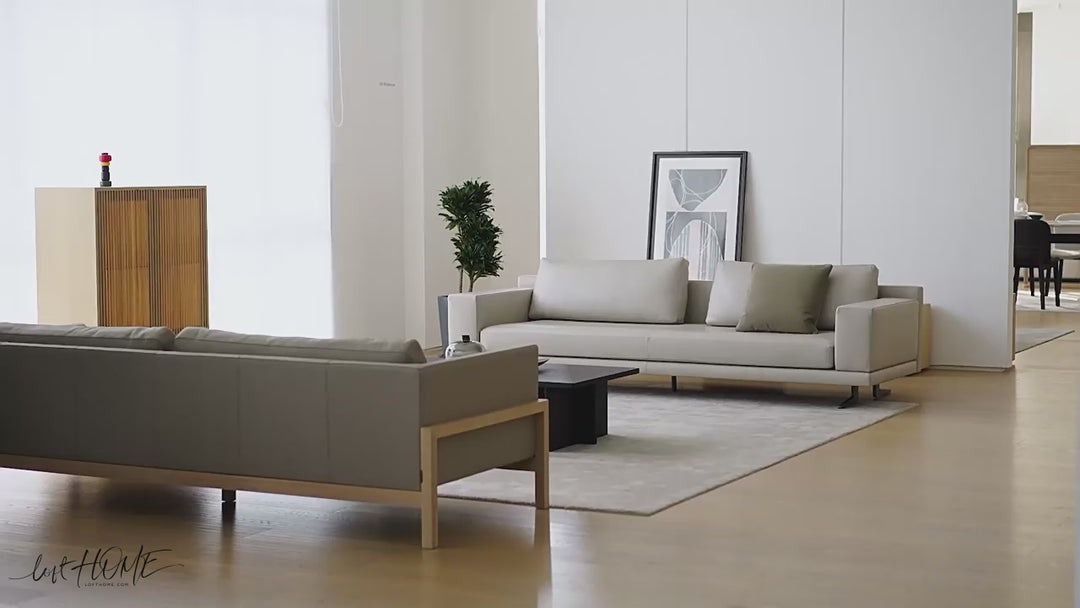 Minimalist Fabric 4 Seater Sofa BOLOGNA
