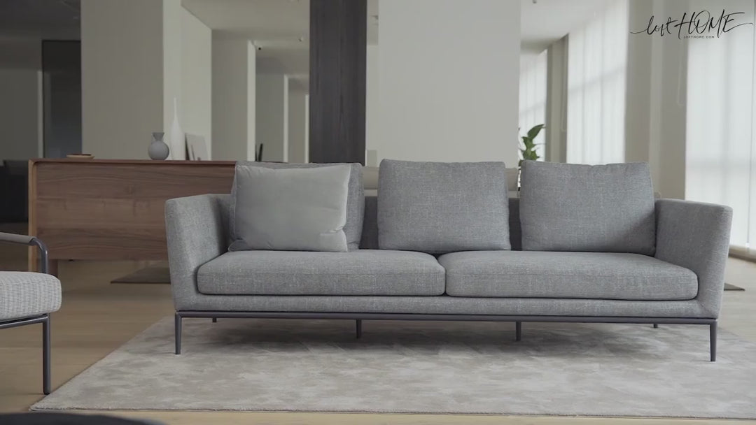 Minimalist Fabric 4 Seater Sofa GRACE