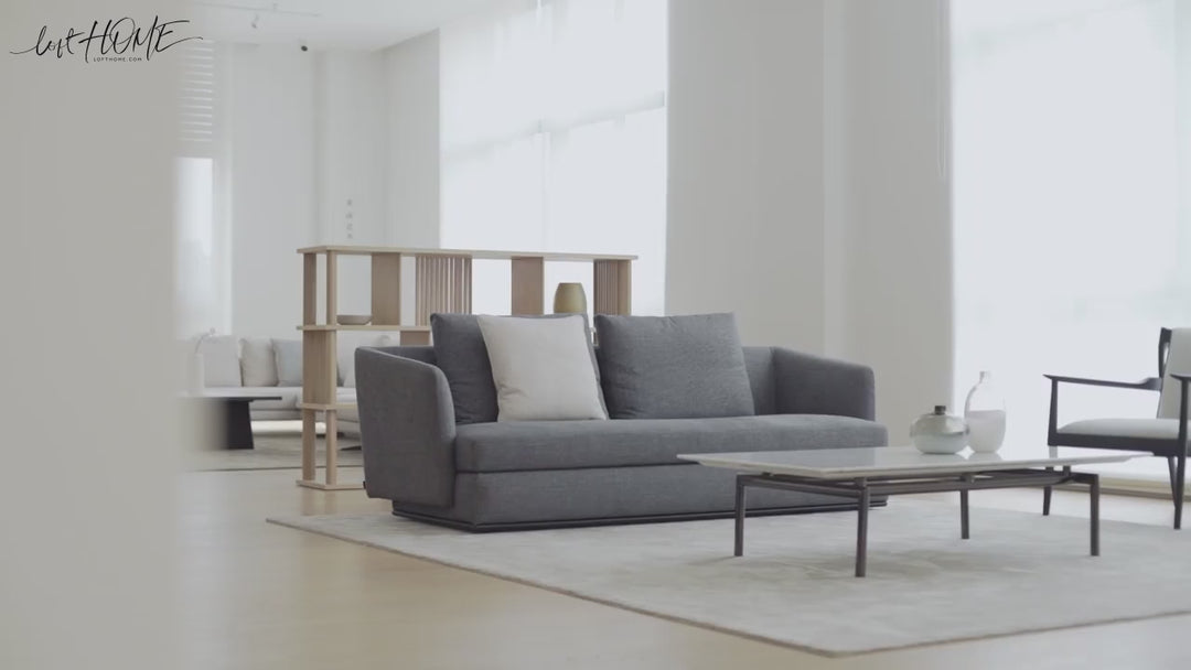 Minimalist Fabric 3 Seater Sofa MLINI