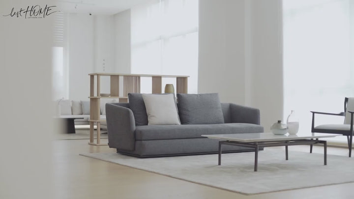 Minimalist Fabric 3 Seater Sofa MLINI
