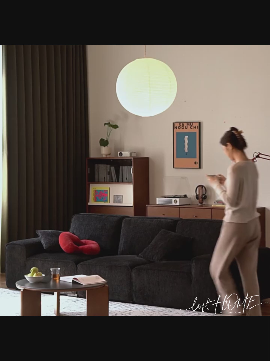 Minimalist chenille velvet fabric 3 seater sofa tufty time color swatches.