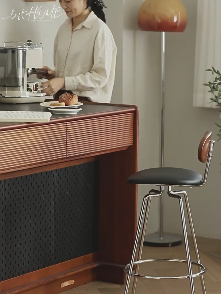 Vintage Boxwood Bar Chair THE OLD