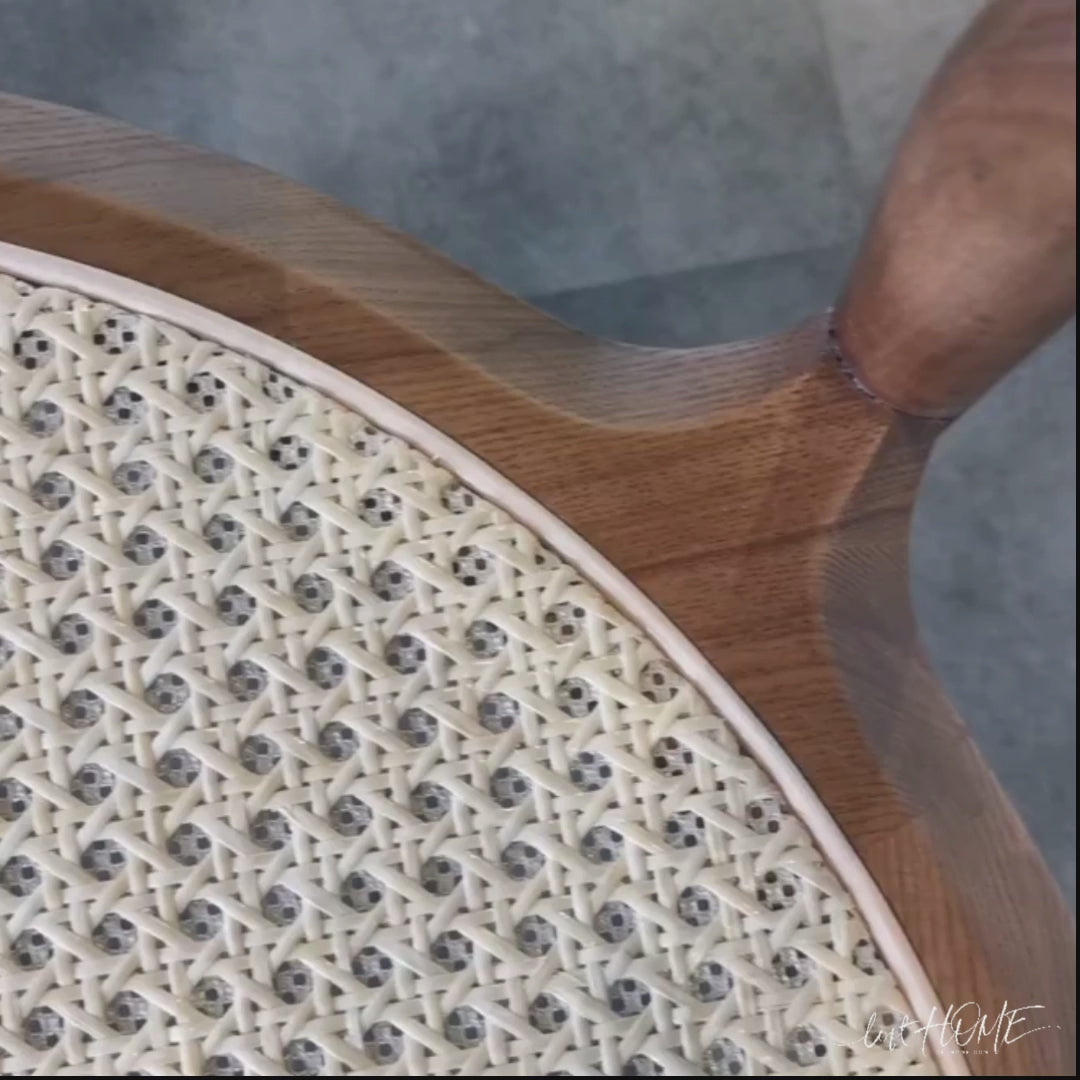 Japandi Rattan Dining Chair CIRCULAR