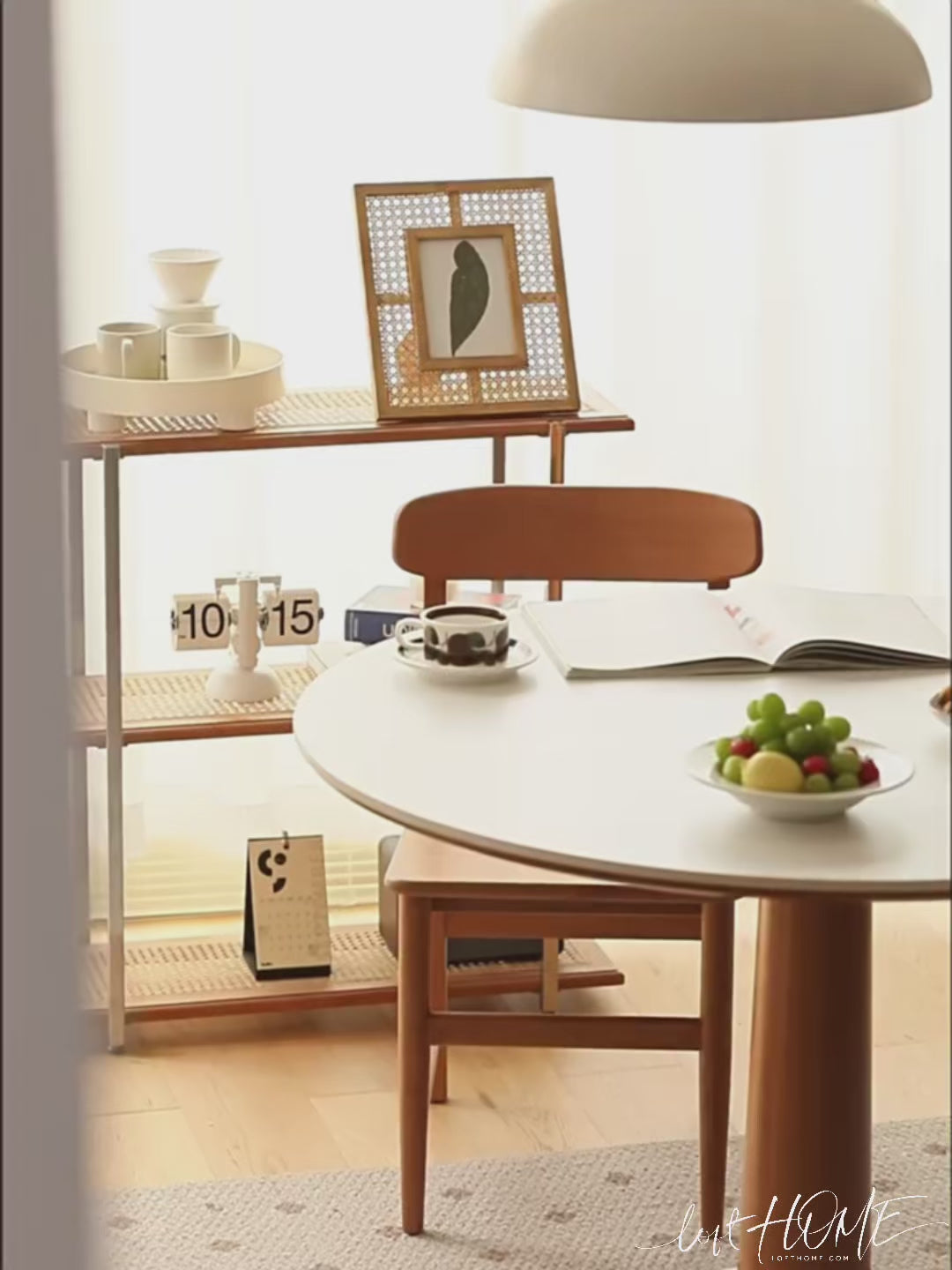 Scandinavian Cherry Wood Dining Chair MODO