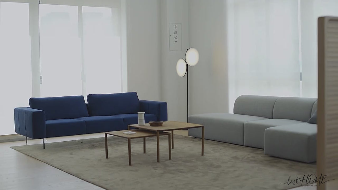 Minimalist Fabric 3 Seater Sofa AMALF