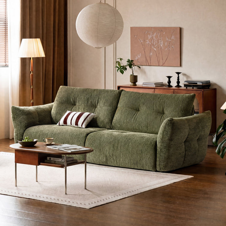 Removable fabric sofa cover for mochi sofa size charts.