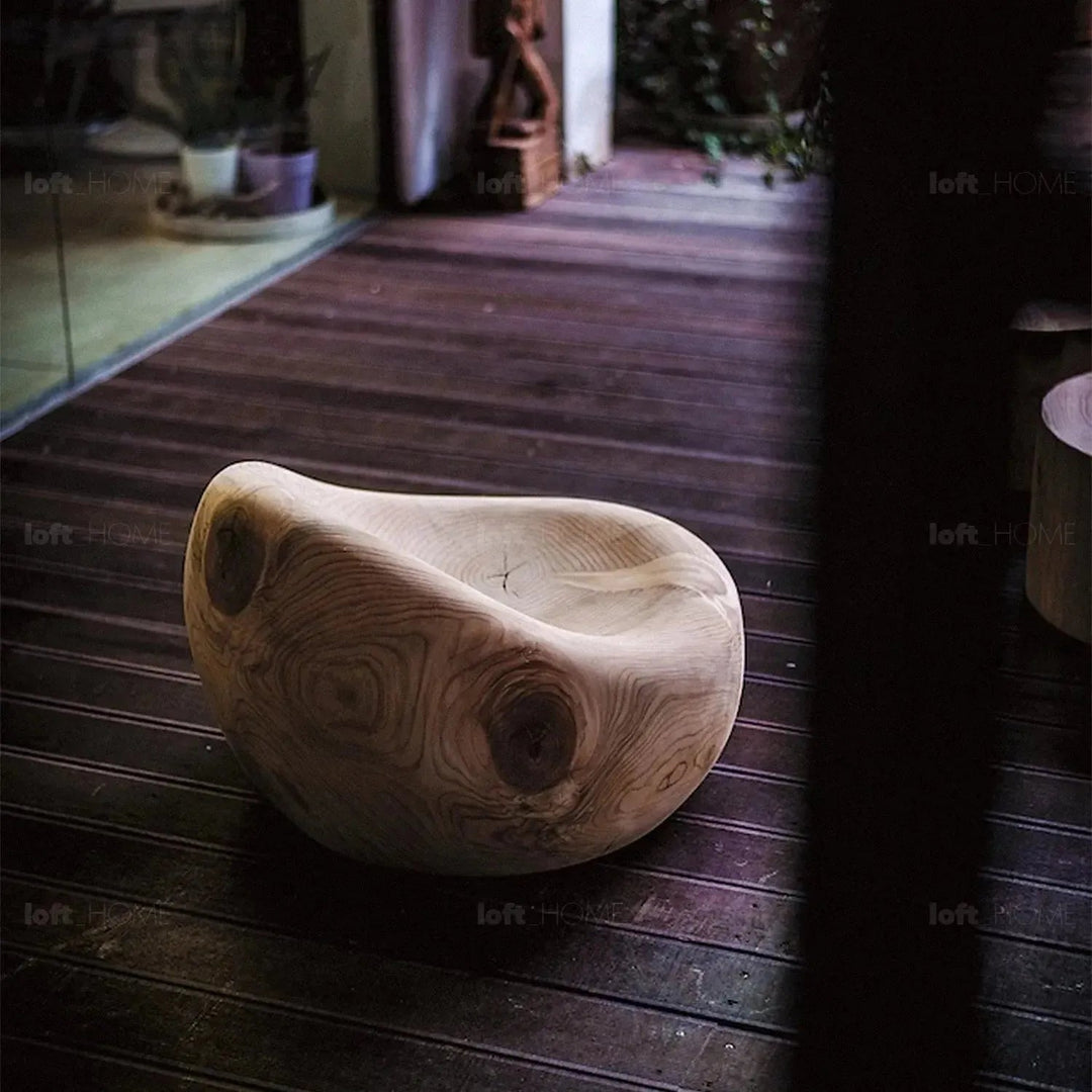 Rustic wood 1 seater sofa maui situational feels.