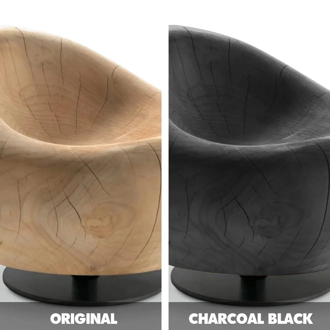 Rustic wood 1 seater sofa maui color swatches.