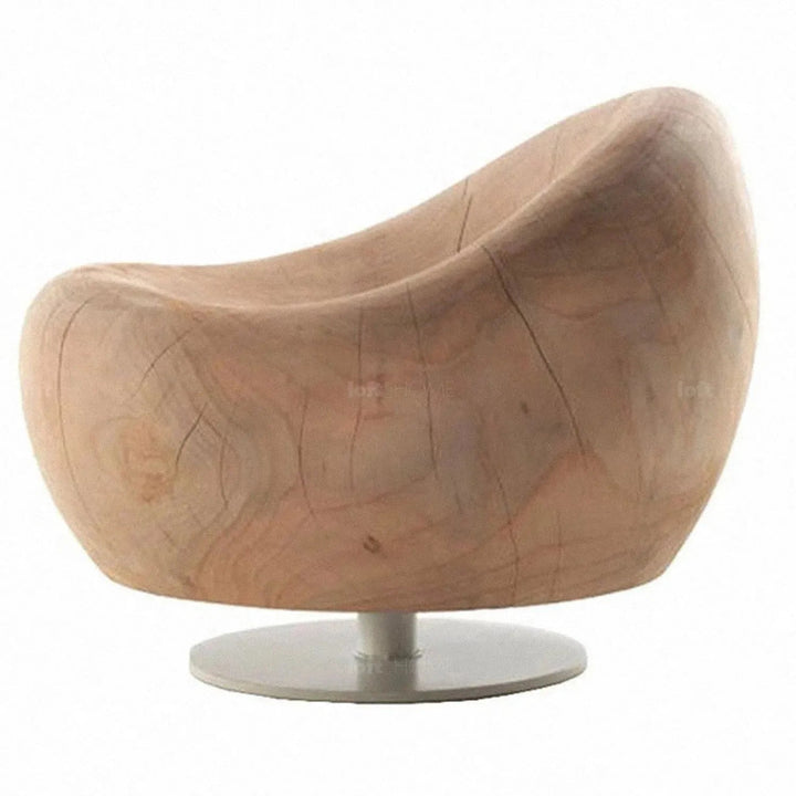 Rustic wood 1 seater sofa maui detail 4.