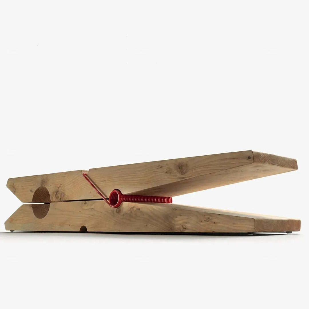 Rustic wood bench molletta detail 10.