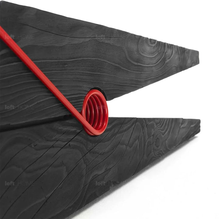 Rustic wood bench molletta detail 20.