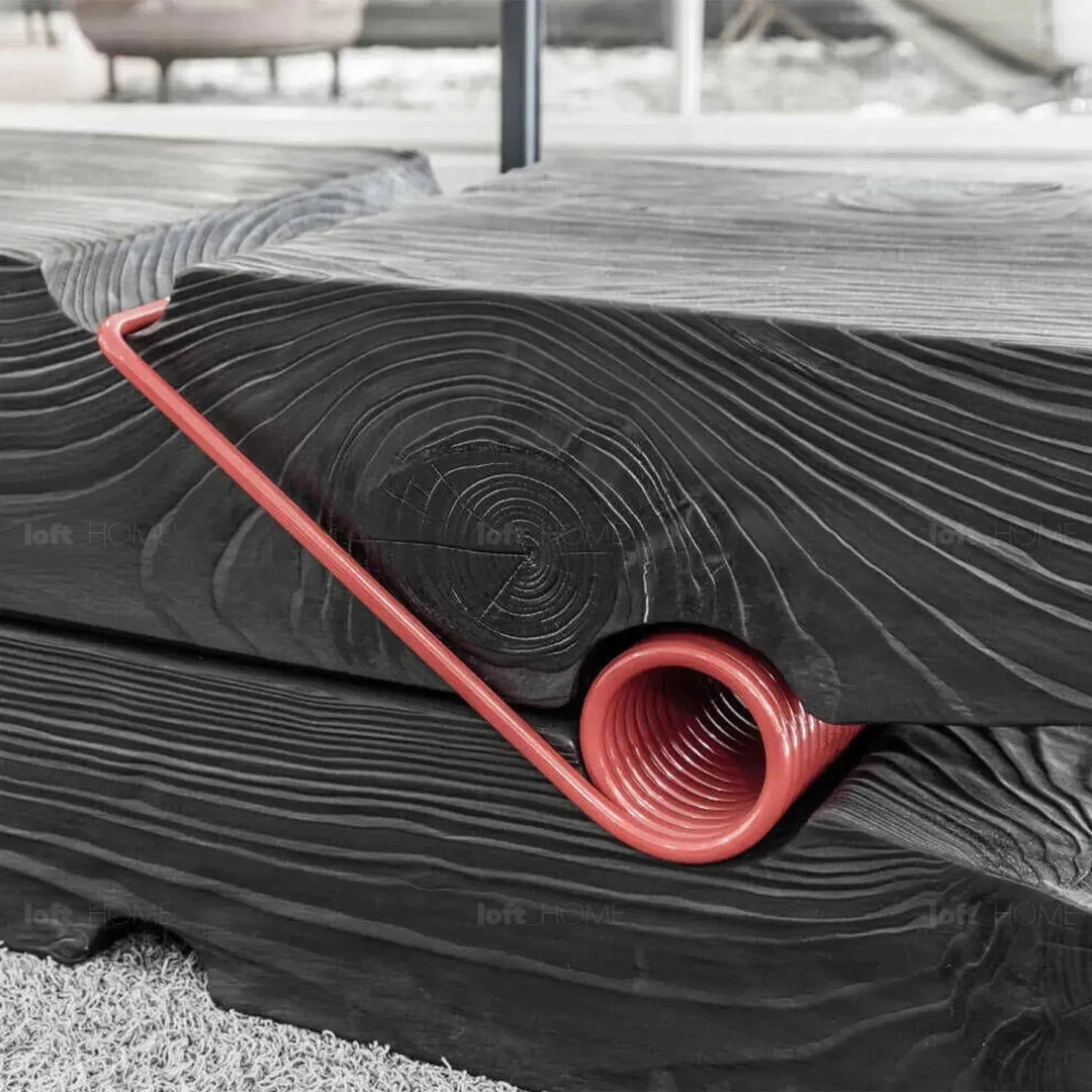 Rustic wood bench molletta conceptual design.