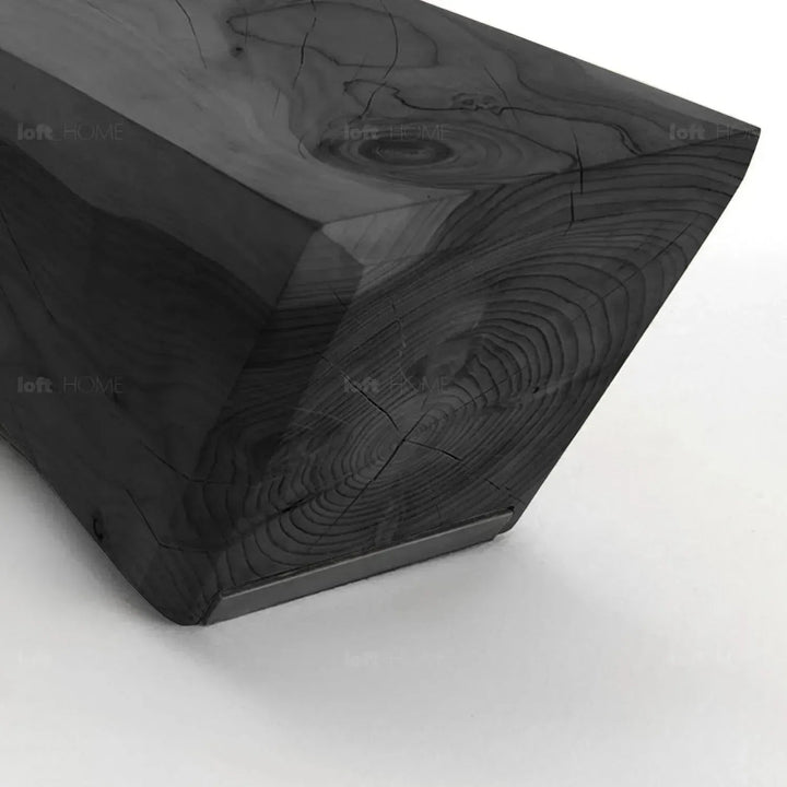 Rustic wood bench wedge situational feels.