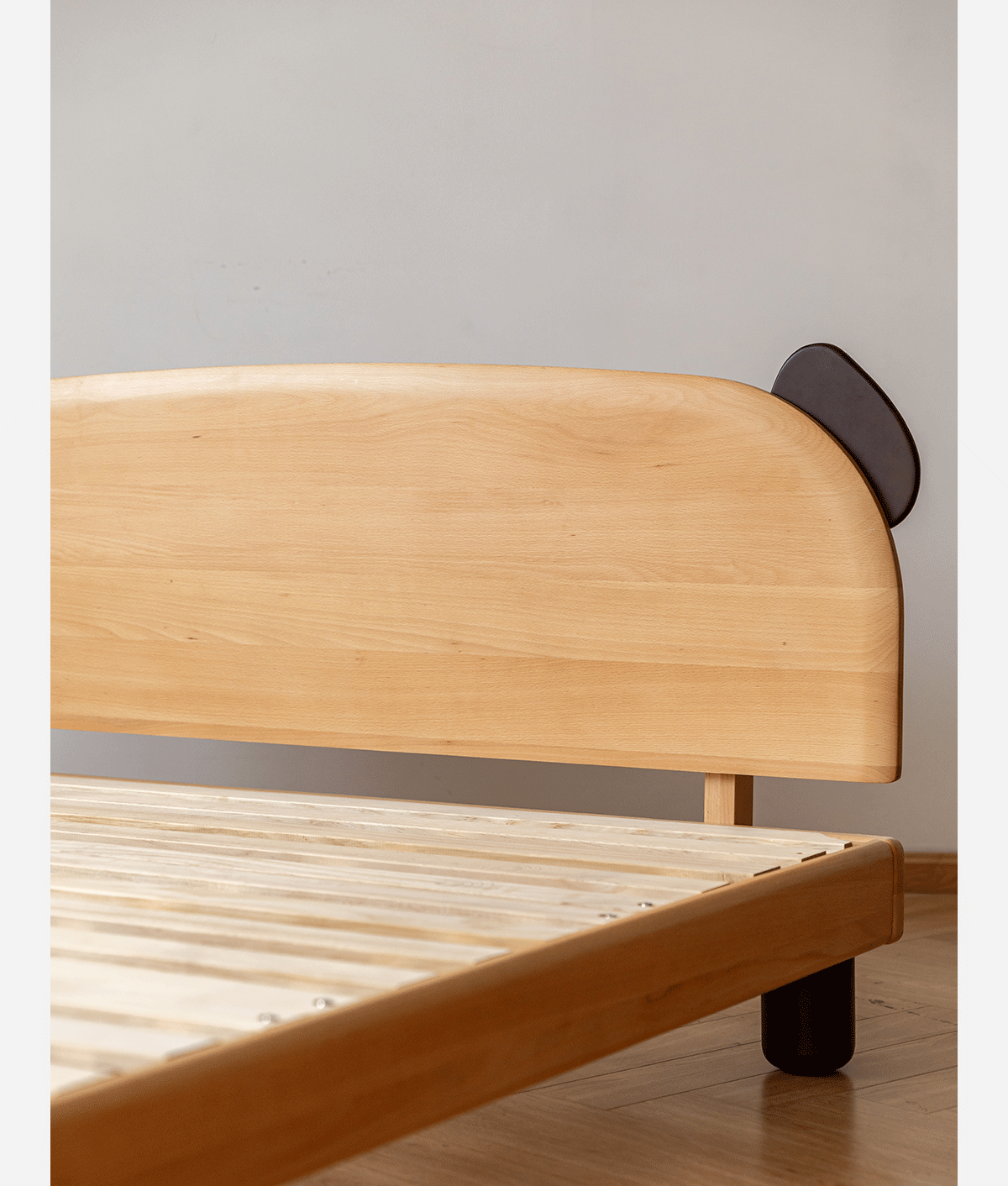 Scandinavian Beech Wood Kids Bed TEDDY More Details and Instruction_3