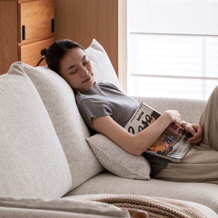 Scandinavian chenille velvet cherry wood 4 seater sofa sea salt size charts.