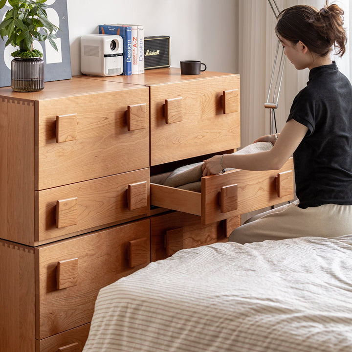 Scandinavian Cherry Wood Cabinet NIMBUS