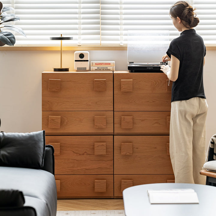 Scandinavian Cherry Wood Cabinet NIMBUS