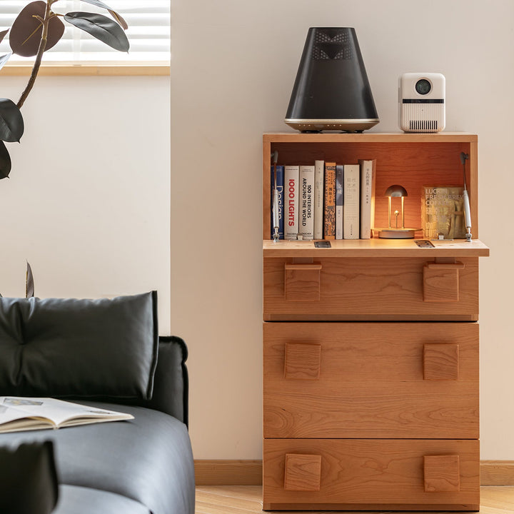 Scandinavian Cherry Wood Cabinet NIMBUS