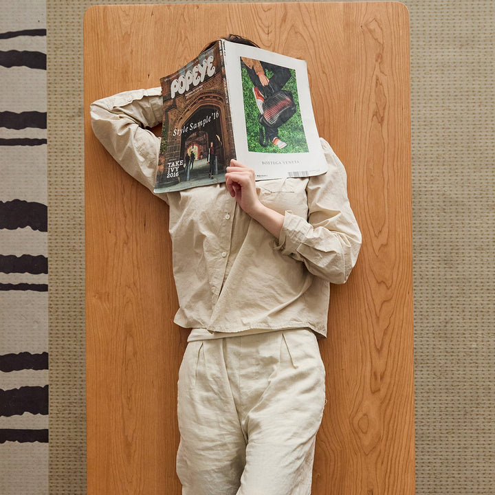 Scandinavian Cherry Wood Dining Table SQUARE