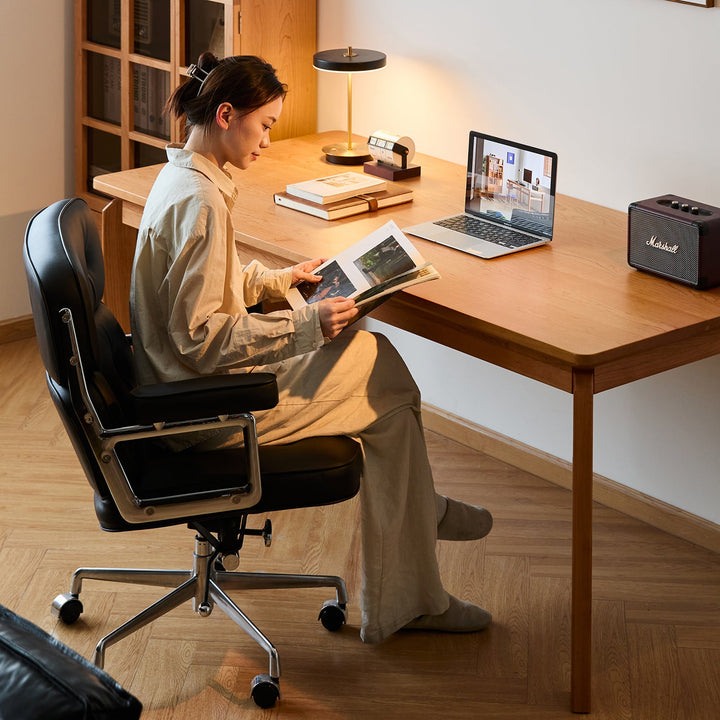 Scandinavian Cherry Wood Dining Table SQUARE
