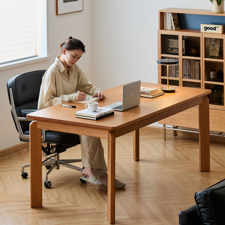 Scandinavian Cherry Wood Dining Table SQUARE