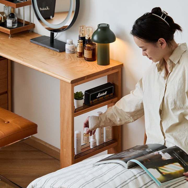 Scandinavian Cherry Wood Dressing Table SHORE