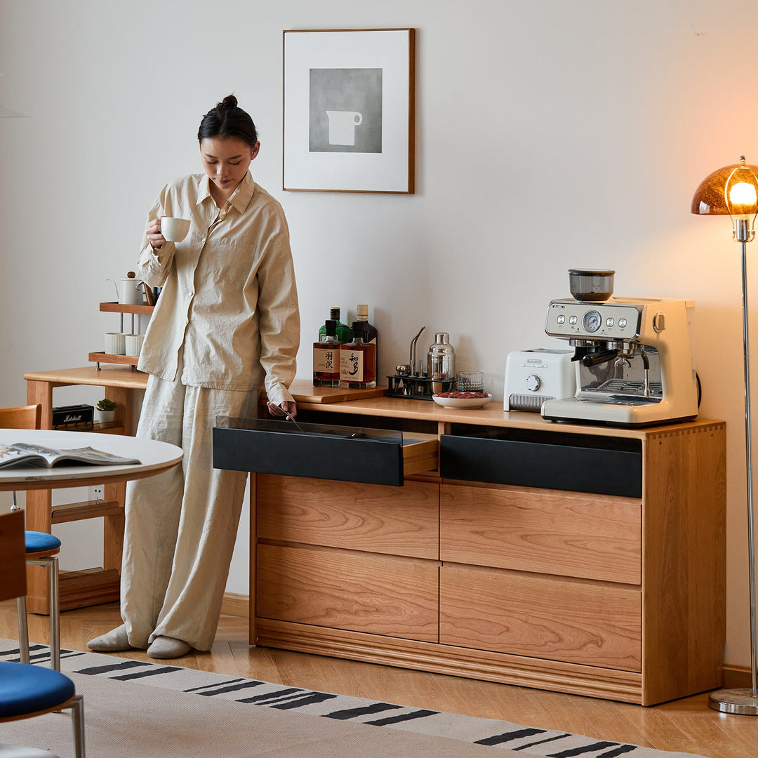 Scandinavian Cherry Wood Dressing Table SHORE