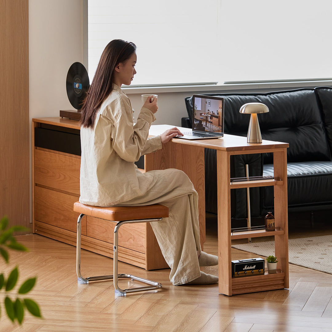 Scandinavian Cherry Wood Dressing Table SHORE