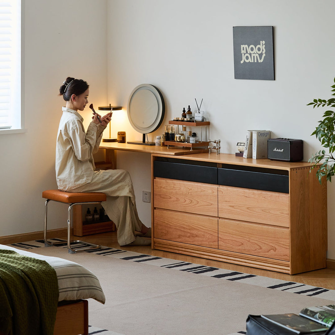 Scandinavian Cherry Wood Dressing Table SHORE