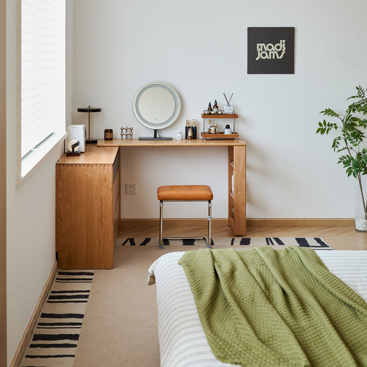 Scandinavian Cherry Wood Dressing Table SHORE