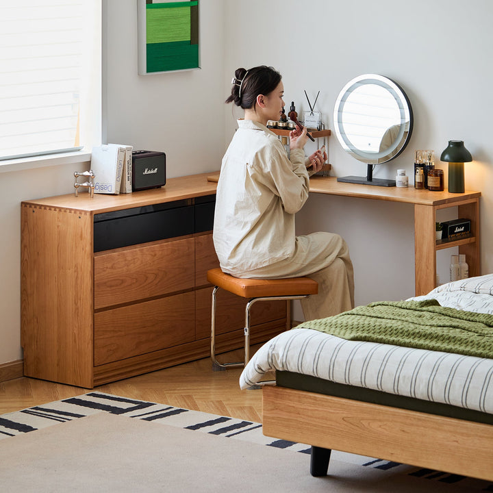 Scandinavian Cherry Wood Dressing Table SHORE