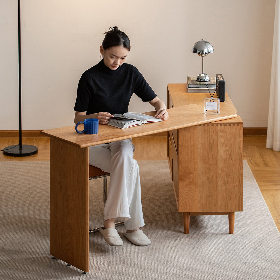 Scandinavian Cherry Wood Dressing Table VISTA