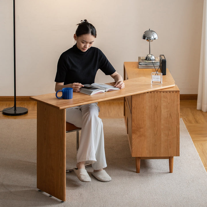 Scandinavian Cherry Wood Dressing Table VISTA