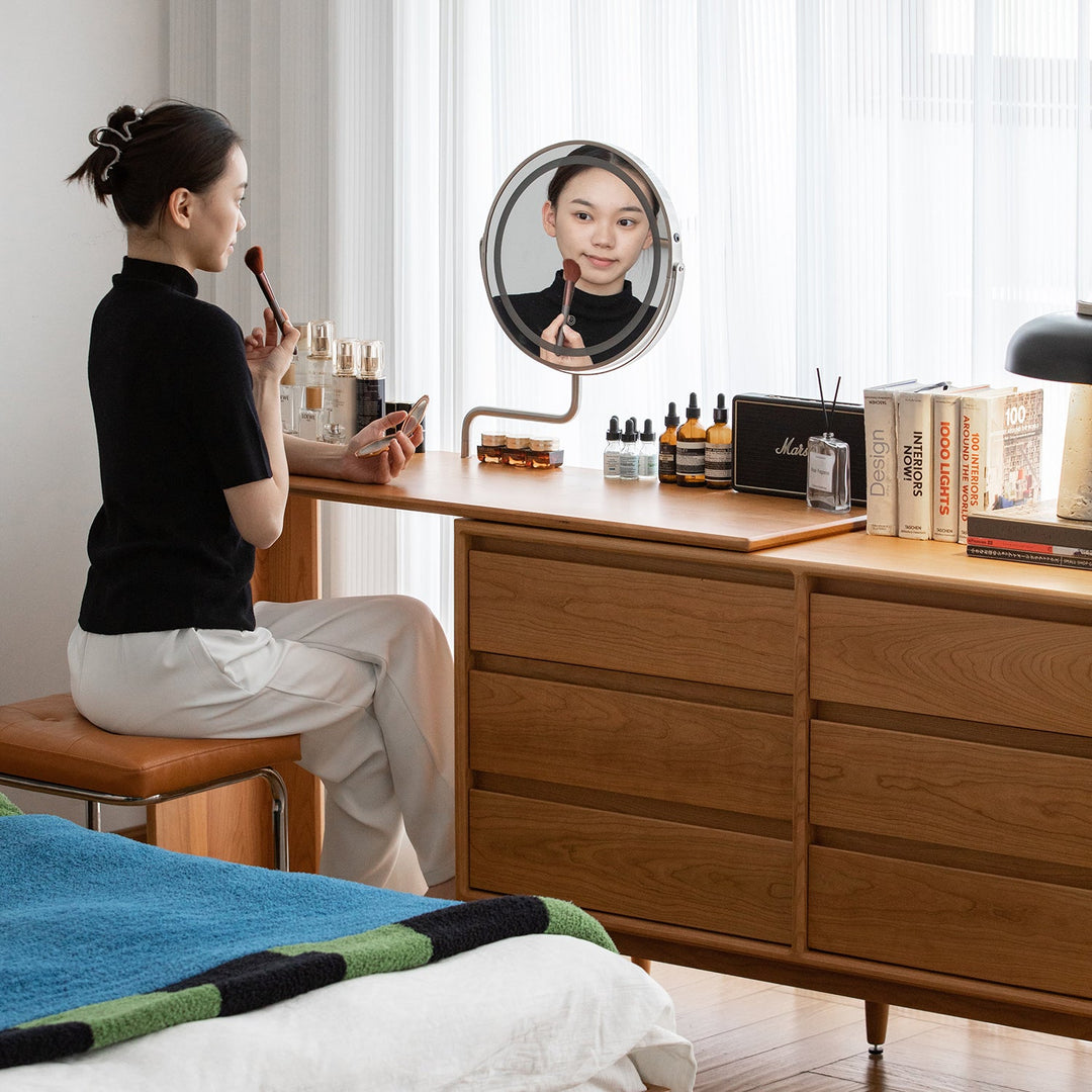 Scandinavian Cherry Wood Dressing Table VISTA