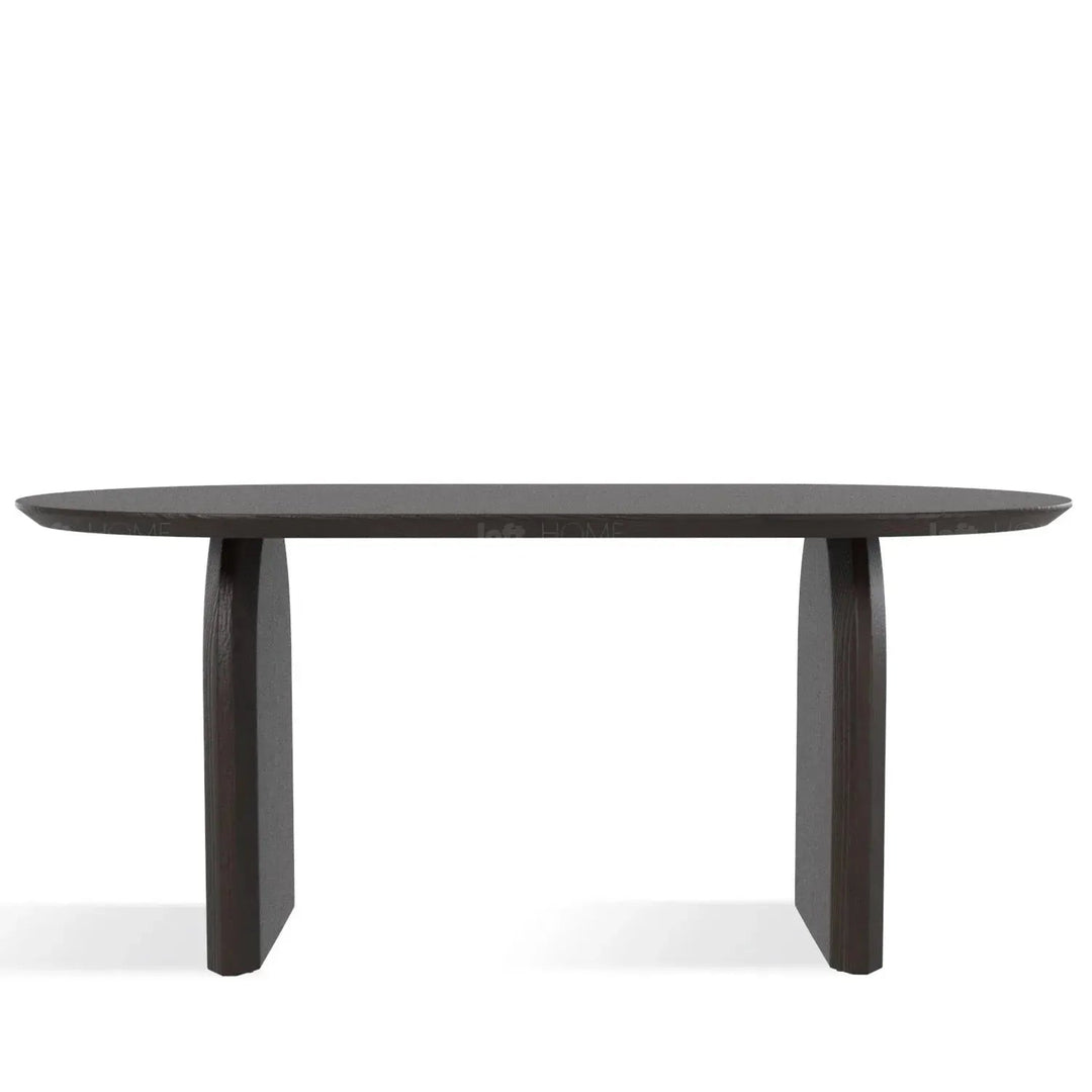 Japandi Elm Wood Dining Table ZEPHYR