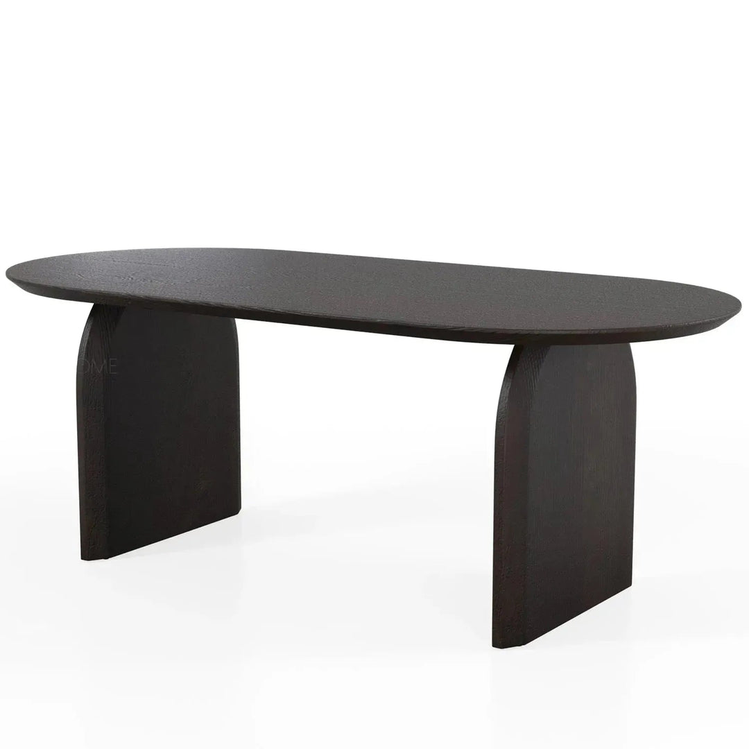 Japandi Elm Wood Dining Table ZEPHYR