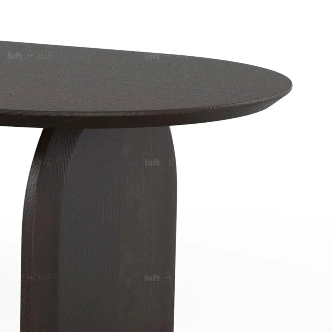 Japandi Elm Wood Dining Table ZEPHYR