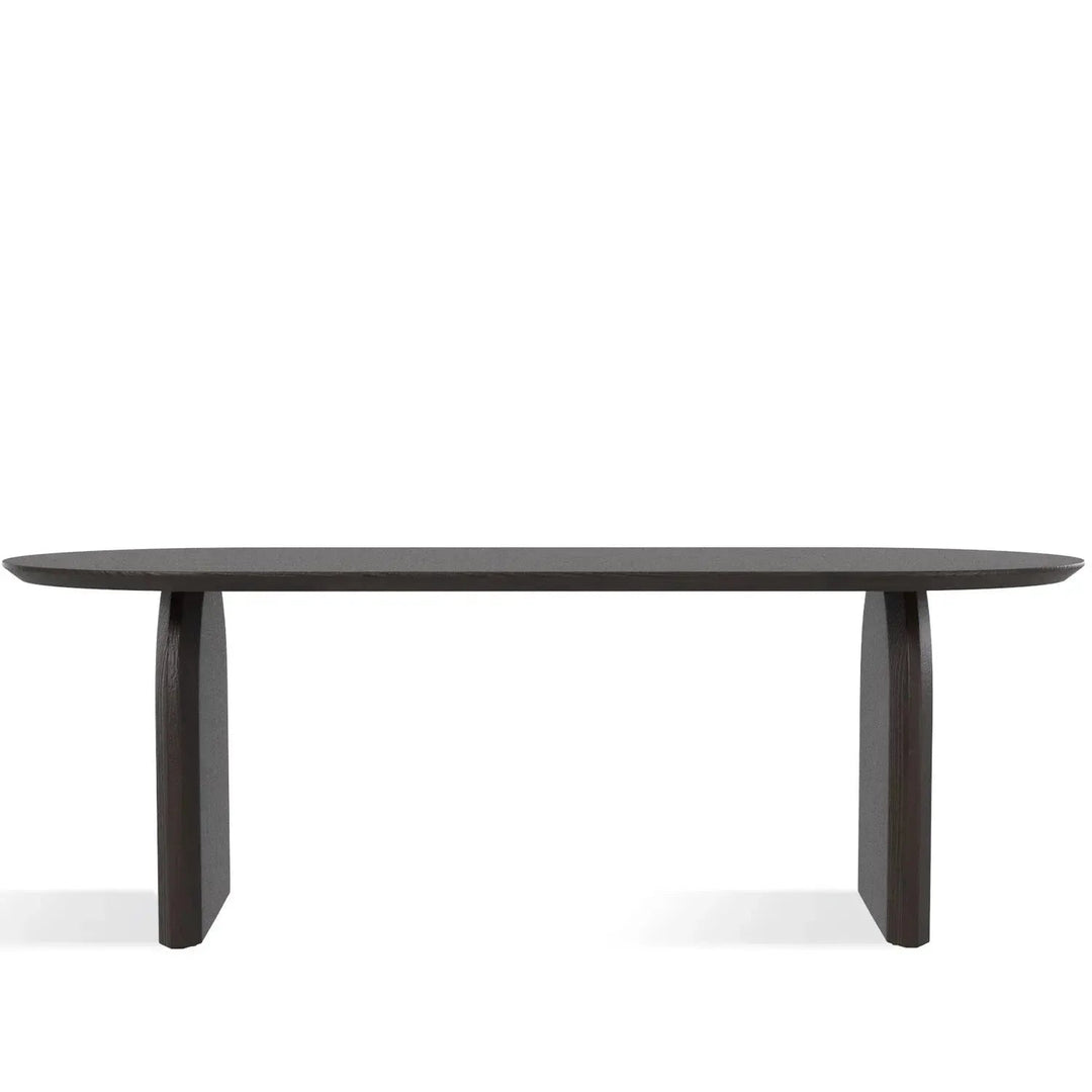 Japandi Elm Wood Dining Table ZEPHYR