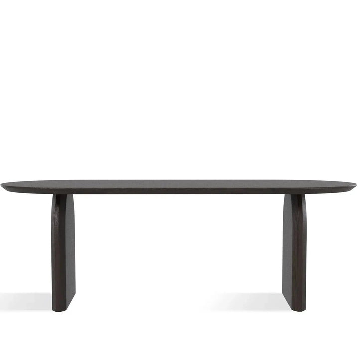 Japandi Elm Wood Dining Table ZEPHYR