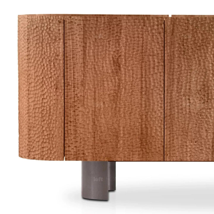 Scandinavian Elm Wood Storage Cabinet VORTEX