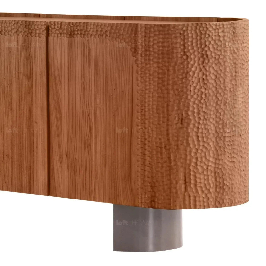 Scandinavian Elm Wood Storage Cabinet VORTEX